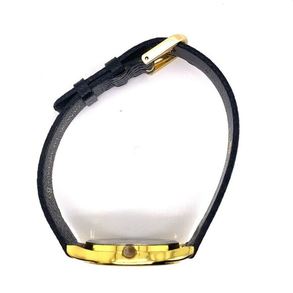 Walt Disney Mickey Mouse MCK168 30.5MM Gold Tone Leather Strap Watch w/ Box! 123 - Picture 6 of 8